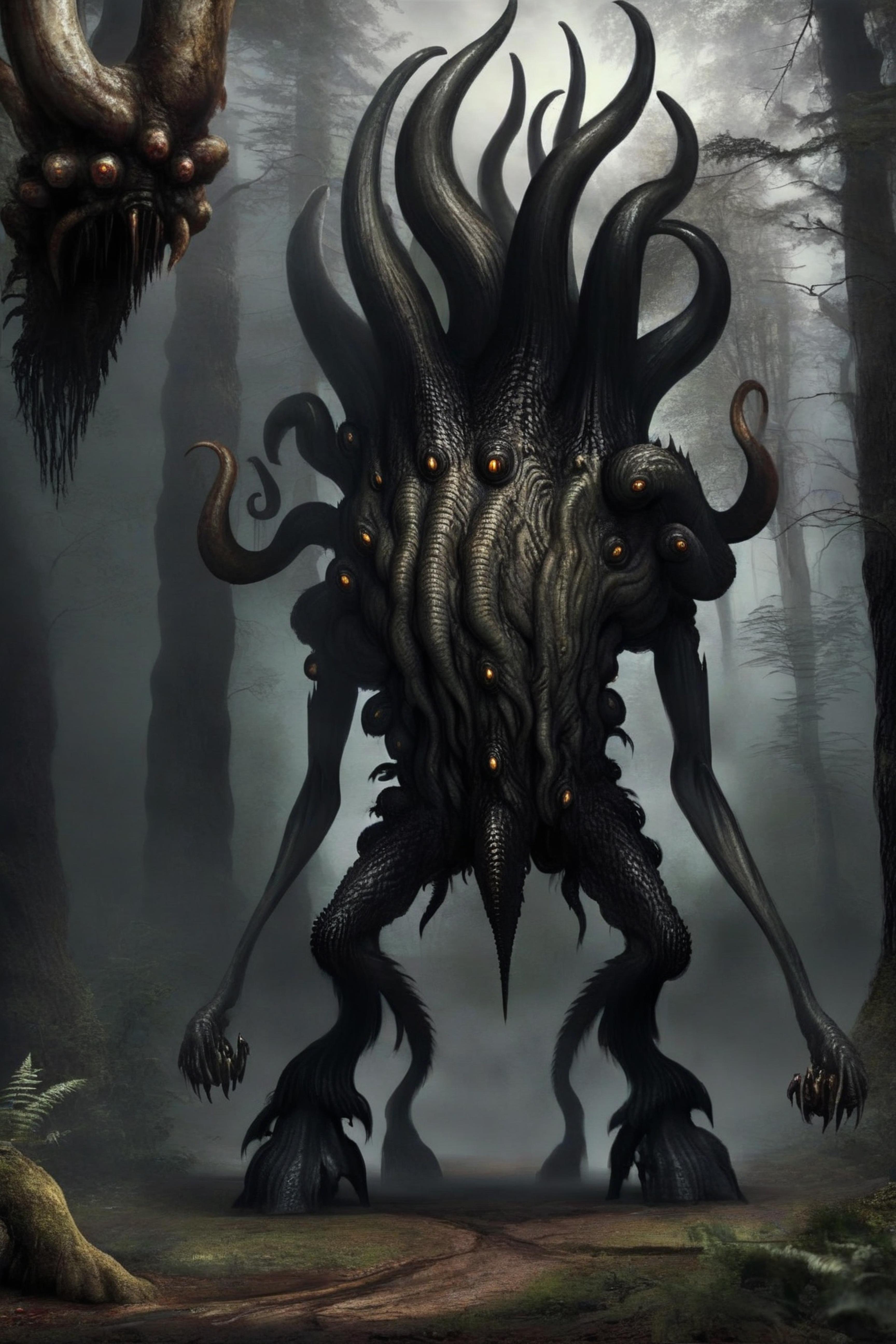 PAseer's Cthulhu Mythos SDXL Dark Young of Shub Niggurath image by Aseer