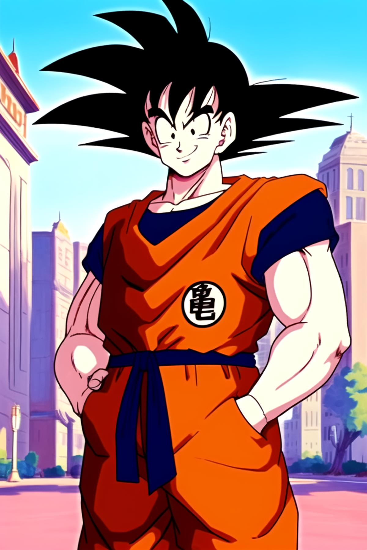 Son Goku [DBZ Early Style] - v1.0 | Stable Diffusion LoRA | Civitai