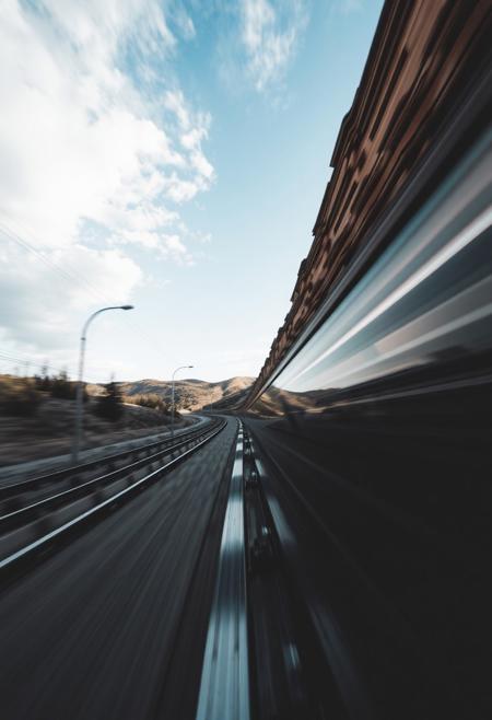up to the left and faster