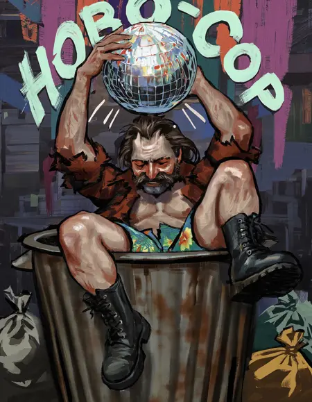 Chroma LoRA - Art style of Disco Elysium