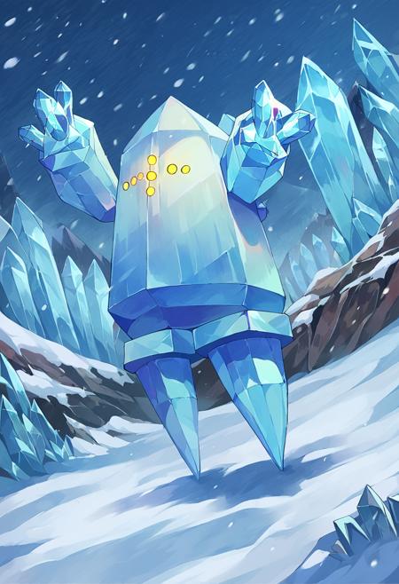 Regice (Pokemon/ポケモン)-PonyXL Poke_Regice-Pony