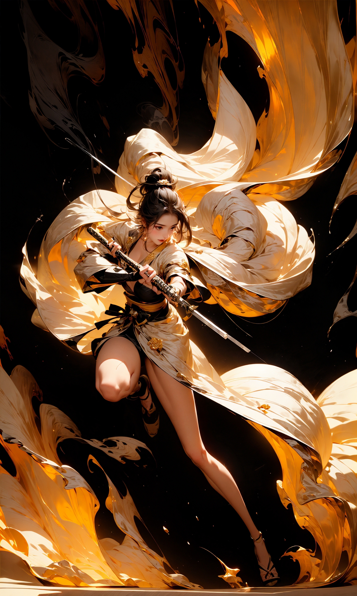 绪儿-菊与刀 The Chrysanthemum and the Blade image by XRYCJ
