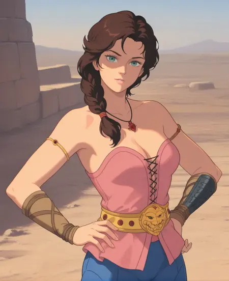 Jezmine (Conan the Adventurer) IL / Pony