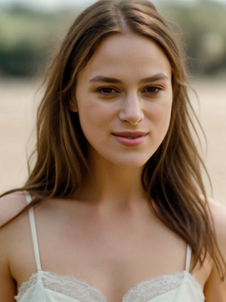 Realistic photo of a beautiful k31r4k-v2 woman, 1girl, solo, long hair, looking at viewer, smile, brown hair, brown eyes, upper body, parted lips, teeth, blurry, lips, blurry background, realistic, soft lighting, professional Photography, Photorealistic, detailed, RAW, analog, sharp focus, 8k, HD, high quality, masterpiece<lora:k31r4k-v2:1.0>