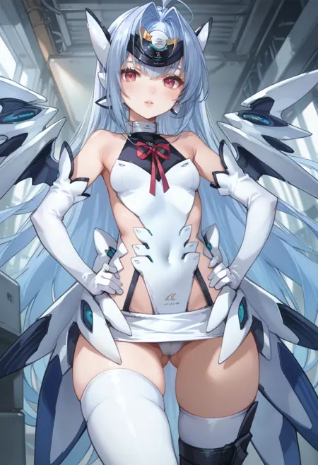 Xenosaga - Kos-Mos Ver.4 Model: L-1 (Derived Low Height Model) - PonyXL