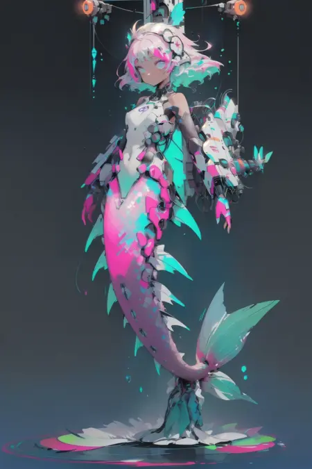 Mecha mermaid