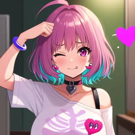 Tehepero (dojikko pose) てへぺろ☆(・ω<)