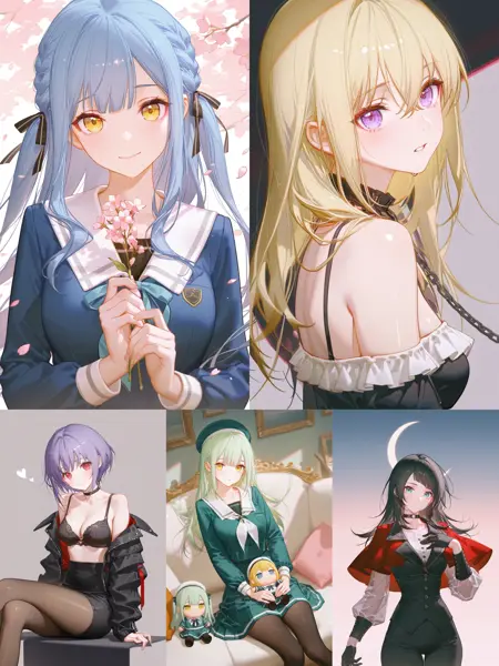 ave mujica/丰川祥子/三角初华/祐天寺若麦/八幡海铃/若叶睦