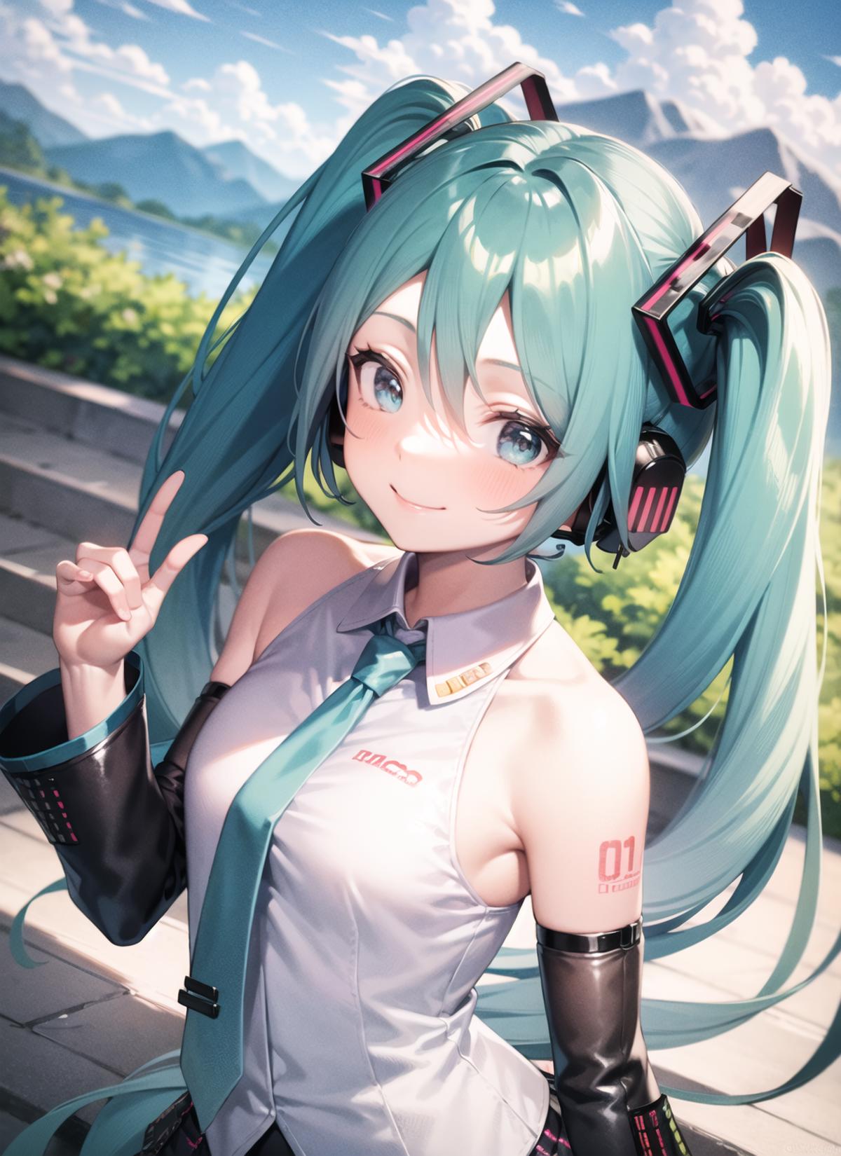 Hatsune Miku 初音ミク | 23 Outfits | Character Lora 9289 image by Numeratic