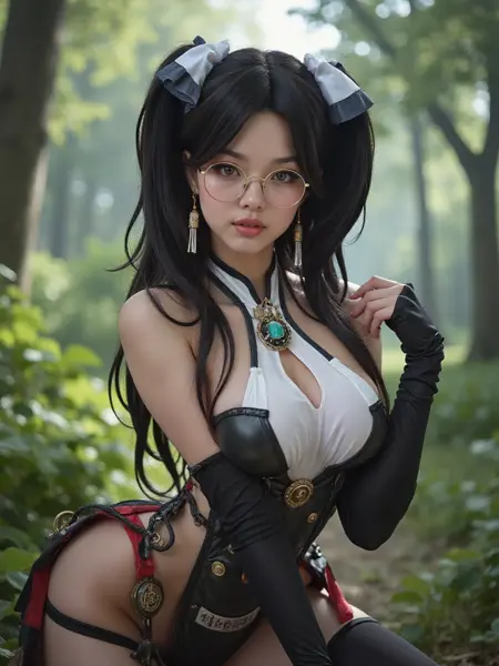 Zhezhi (Uncensored) - Wuthering Waves - Flux1.D