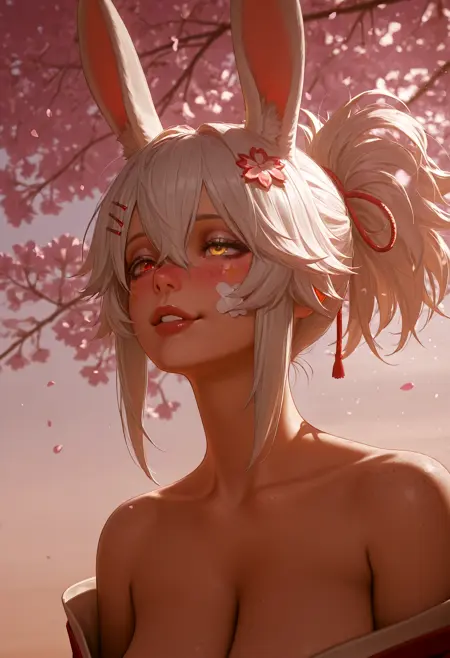 [hair 003] High-Spiked Ponytail with Layer Bangs - killedmyself