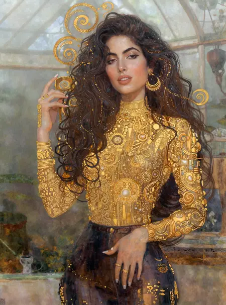 Gustav Klimt - Painting Style