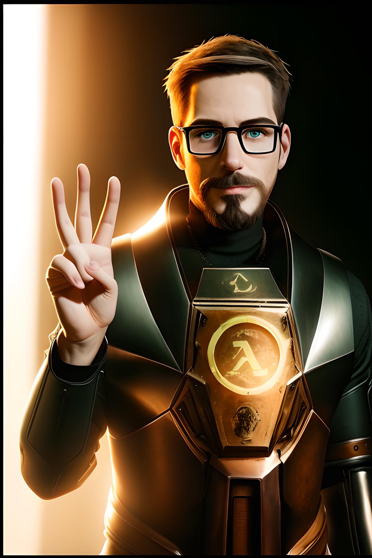 Gordon Freeman hl1. Монтировка Гордона Фримена.