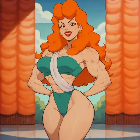 Beauty Pageant Contestant #4 (Tiny Toon Adventure)