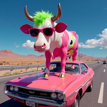 CowParade Painted Cow Sculptures v08