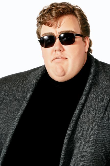 Sunglasses, John Candy, Simple background, black turtleneck <lyco:JohnCandy-V1-000020:1.0>