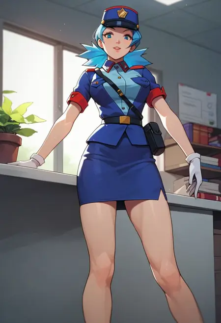 Officer Jenny from Pokemon (Character) - NatMontero