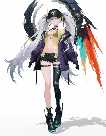 Luna : [Punishing: Gray Raven] - 涂鸦法则