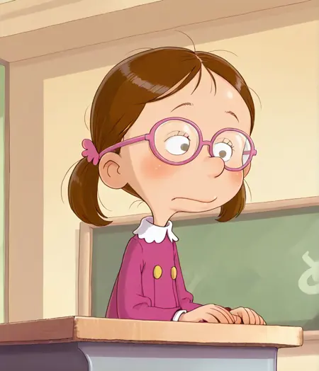 cartoon style from “Titeuf” for Illustrious