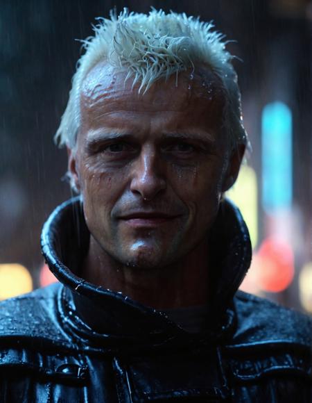 Roy Batty from Blade Runner and Blade Runner Style SDXL v1.0