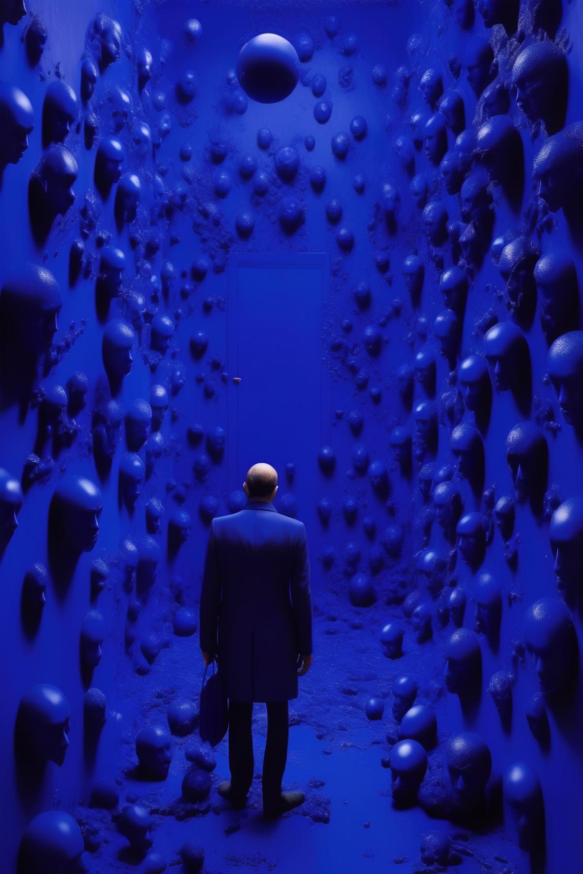 Yves Klein Style image by Kappa_Neuro