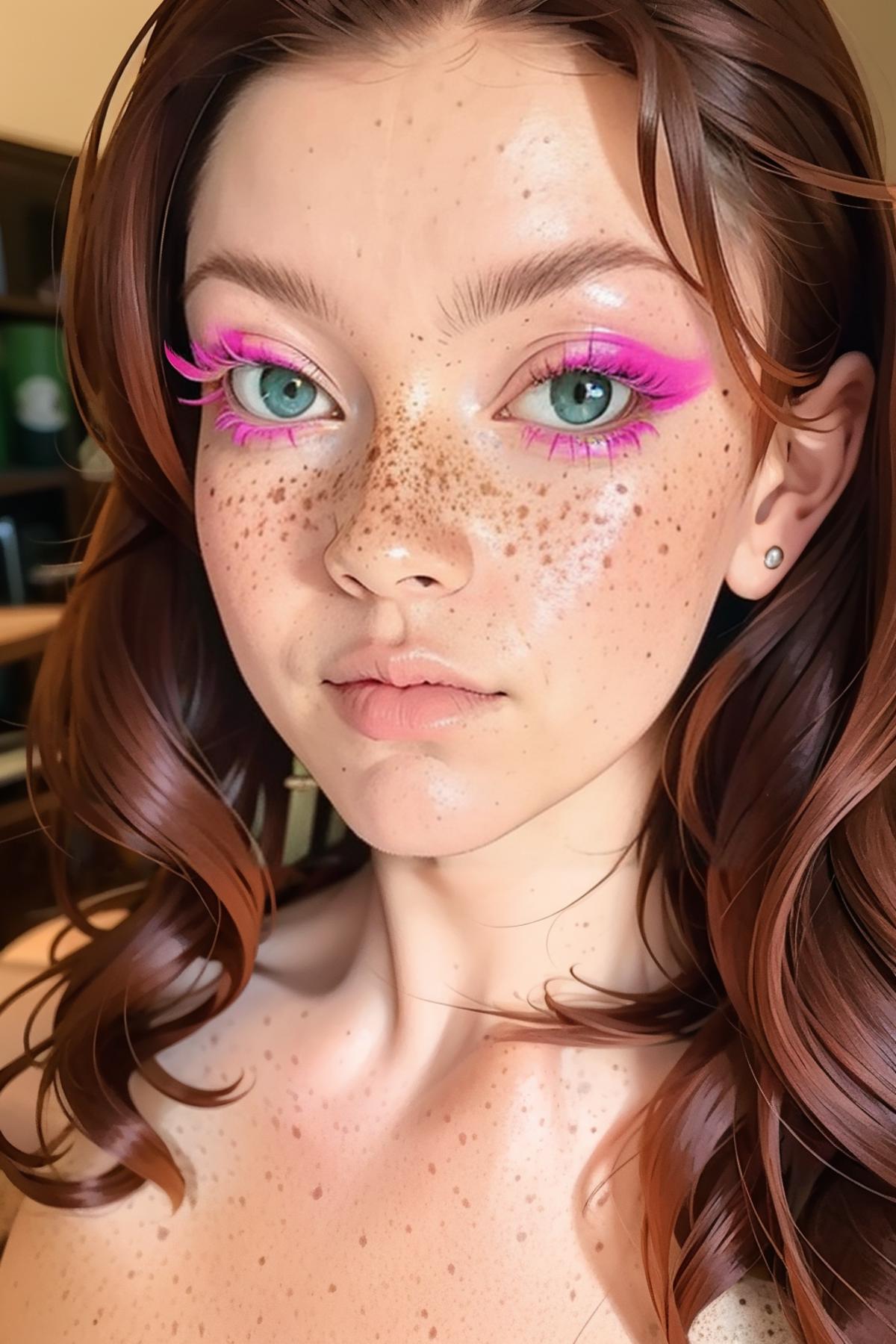 Colourful Eyelashes image by freckledvixon