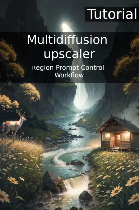 Tutorial for multidiffusion upscaler for automatic1111, detail to the max