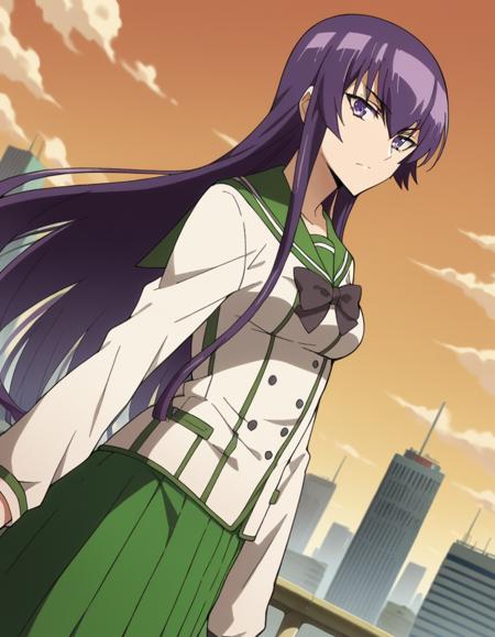 Saeko Busujima (毒島 冴子) - Highschool of the Dead (学園黙示録 