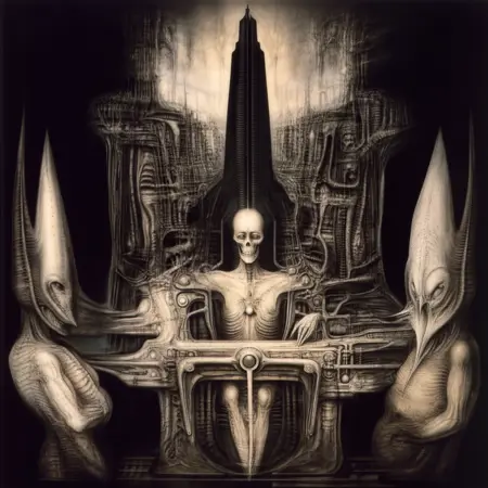 HR Giger Style Lora