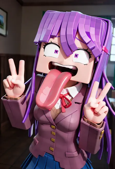 Yuri (Zamination/Fazbear and Friends/Doki Doki Literature Club/DDLC)