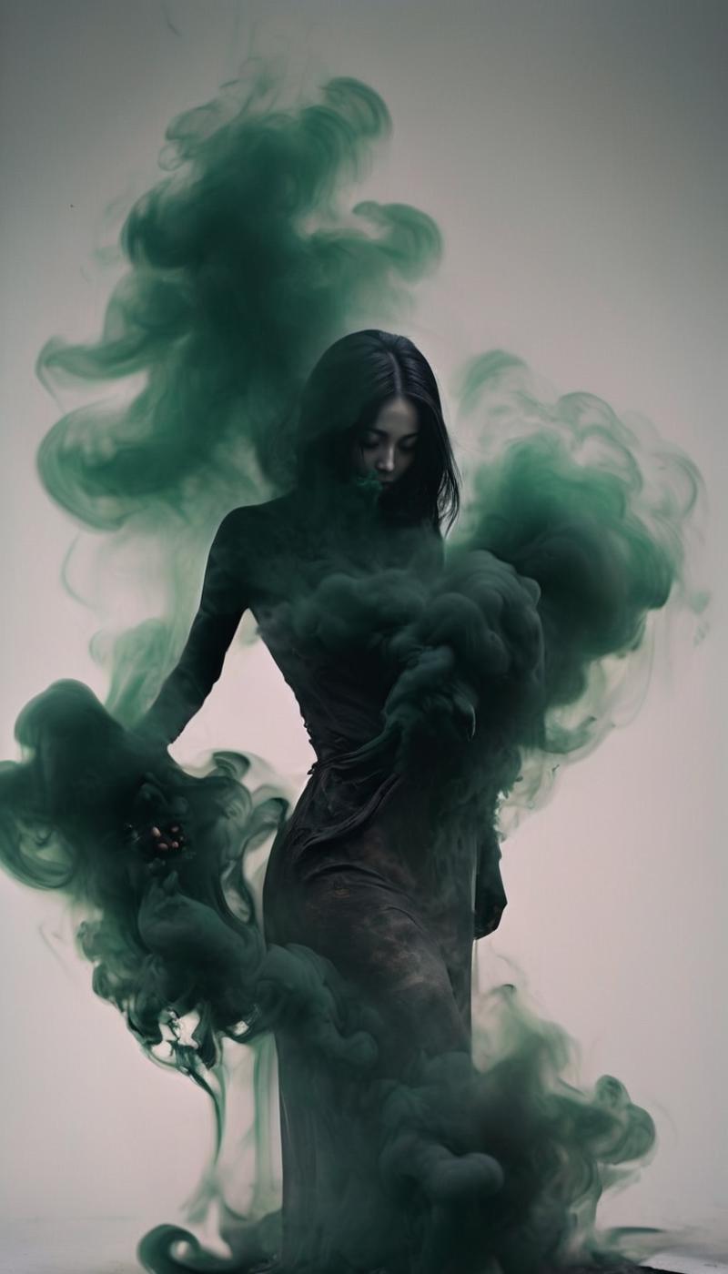 Smoke Element - Dark [SDXL白棱Lora] image by Shan_bailing