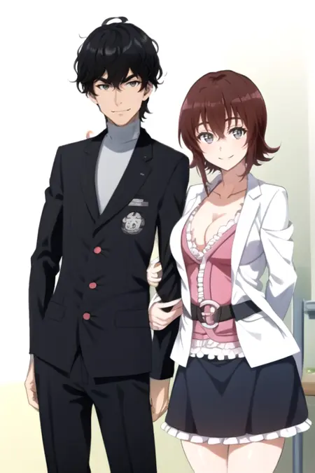 Ren Amamiya x Ryoko Mikado (Persona x To Love Ru)