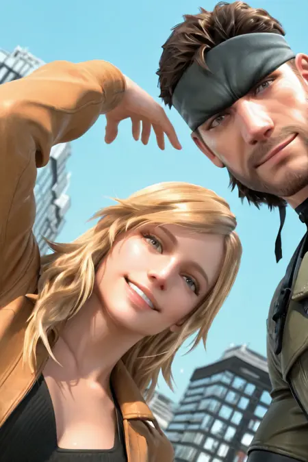Snake x Eva | Metal Gear Solid!ᡕᠵデᡁ᠊╾━