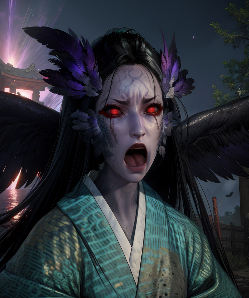 Ubume - Nioh 2 (crow) image by True_Might