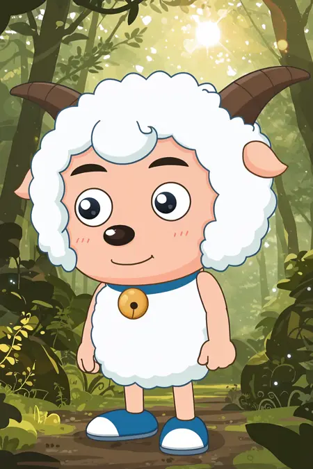 喜羊羊-《喜羊羊与灰太狼》【weslie-"Pleasant Goat and Big Big Wolf"】