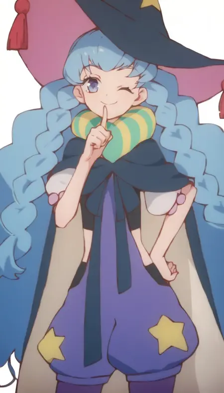 Minami Suzuki (The Stories of Girls Who Couldn't Be Magicians) |  ミナミ＝スズキ (魔法使いになれなかった女の子の話 / まほなれ) |  Pony Diffusion V6 XL