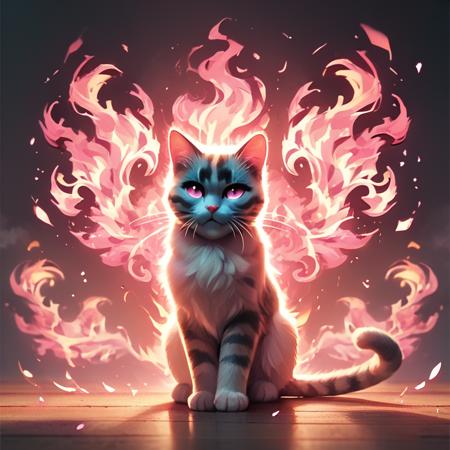 multiple-color flames LoRA [Illustrious+FLUX+XL+Pony] Pony