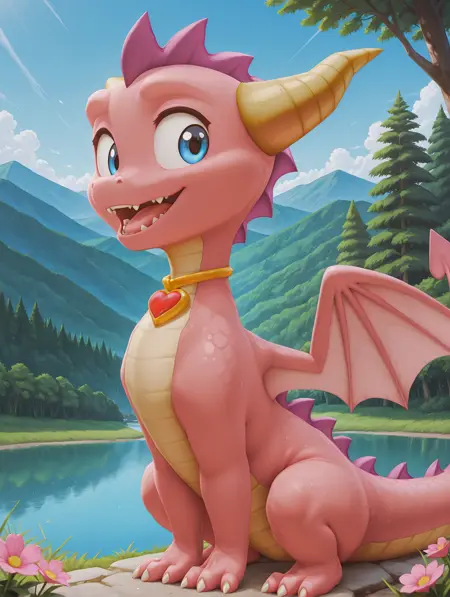 Ember - Spyro A Hero's Tail