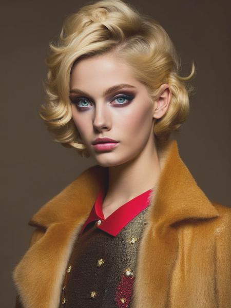 <lyco:SachaGoldberger:1.0> a young blonde supermodel character by Sacha Goldberger