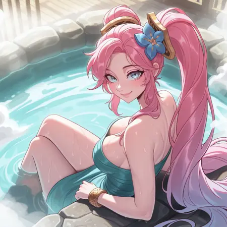 Spirit Blossom Springs Sona / League of Legends