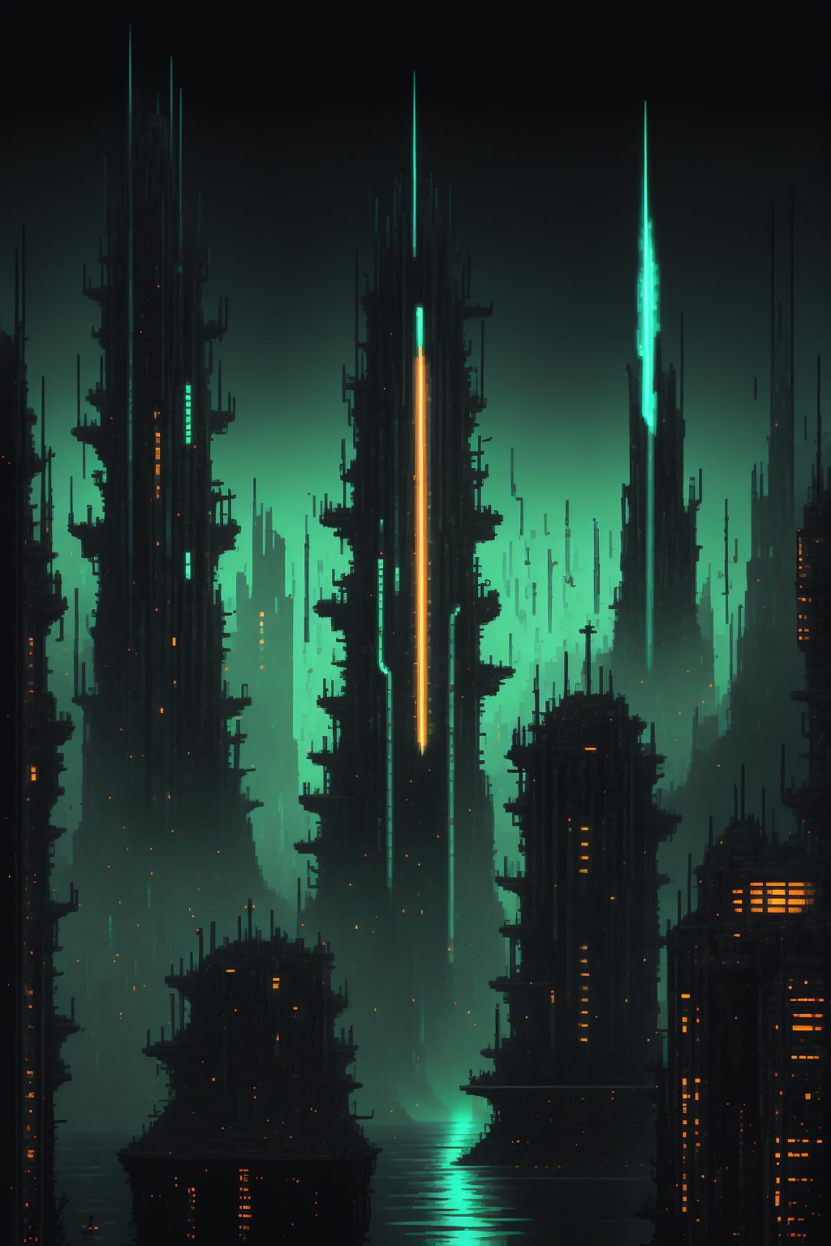 Sci-fi Pixels image by Ciro_Negrogni