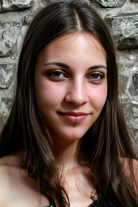 <lora:ManjaSD:0.8>, Ultra-detailed, close-up portrait of a woman's face and shoulders, fully dressed, wearing modest and elegant clothing. Captured in soft, natural light with realistic skin textures, smooth bokeh, and sharp facial details. The composition emphasizes a professional, cinematic style with vibrant yet natural colors, no nudity, and a clean, polished appearance. Shot in 8K UHD resolution using a DSLR camera, ensuring a lifelike and high-quality result. She has a nose ring