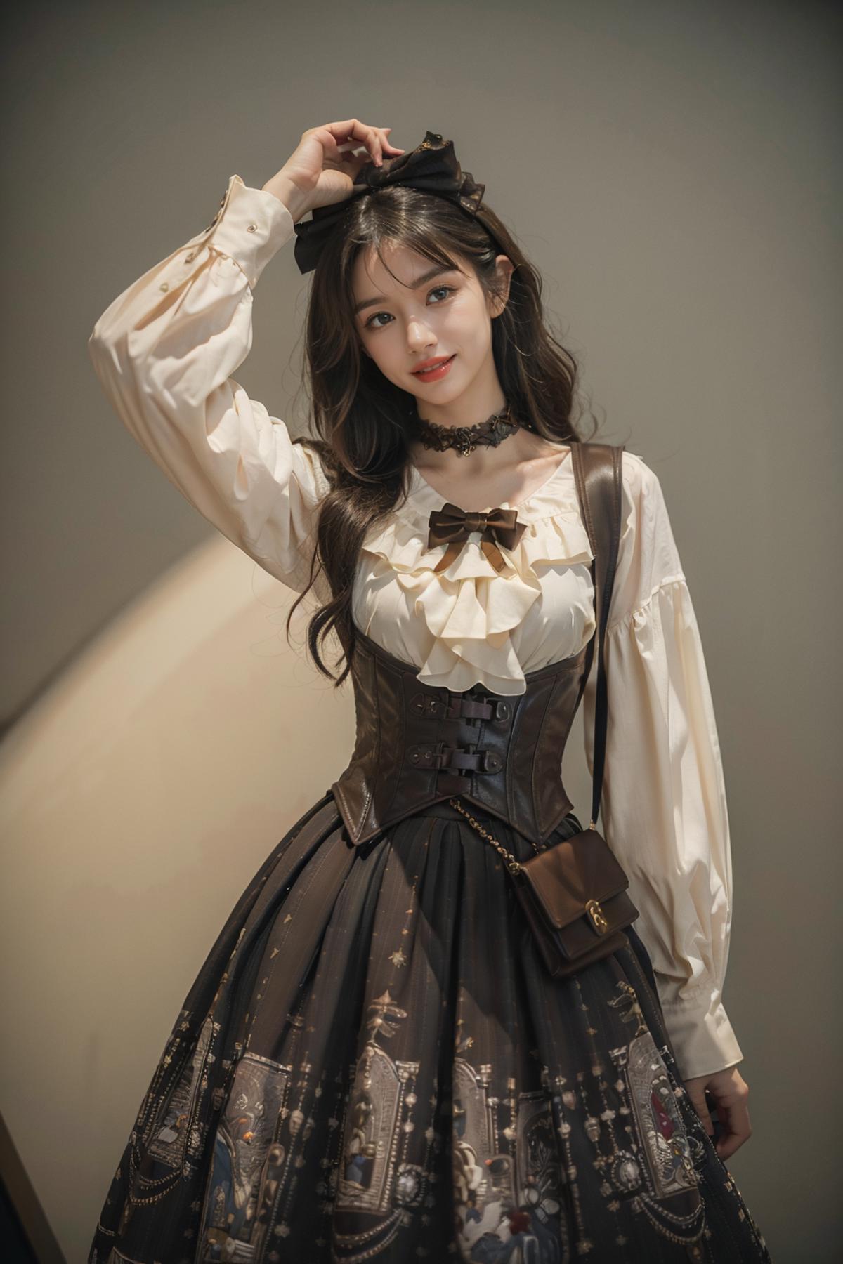 [Realistic] Steampunk style dress | 蒸汽朋克风裙子 image by cyberAngel_