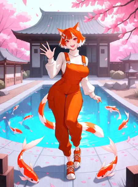 Marsey the catgirl Illustrious lora!