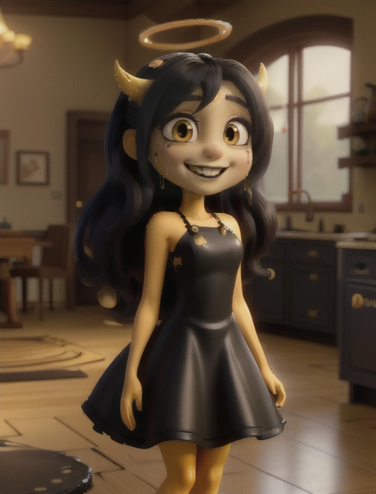 UnOfficial Alice Angel - Bendy and the Ink Machine - AliceAngelv1.0 |  Stable Diffusion LoRA | Civitai