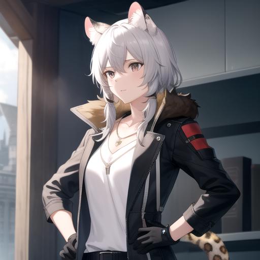 银灰-明日方舟（SilverAsh-Arknights） image by King_Dong