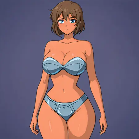 Evil Beach Bunny Metal Bikini