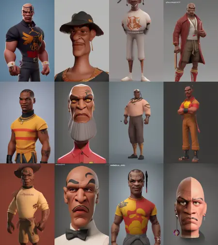 cute3d Style Reference