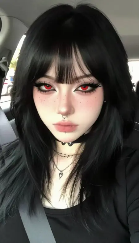 Goth Girl Influencer 77