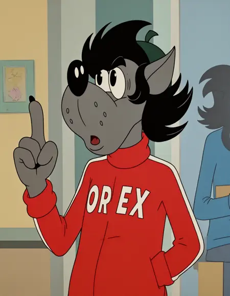 Nu Pogodi Wolf (Ну Погоди Волк ) - FLUX LORA